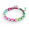 Spectre | Arc-en-ciel blanc | Argent | Bracelet Charmballa Verre Sirène
